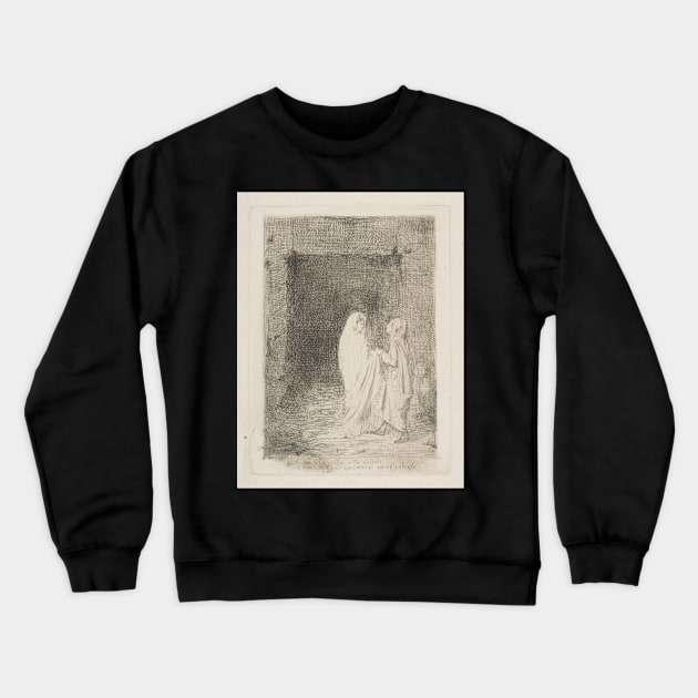 Dante and Virgil Crewneck Sweatshirt by EdgarDegas